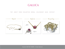 Tablet Screenshot of gallica.jp