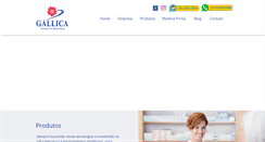 Desktop Screenshot of gallica.com.br